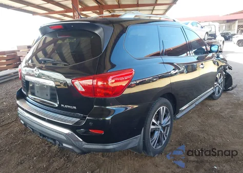 2017 Nissan Pathfinder Platinum from USA, damaged, VIN 5N1DR2MN7HC602716